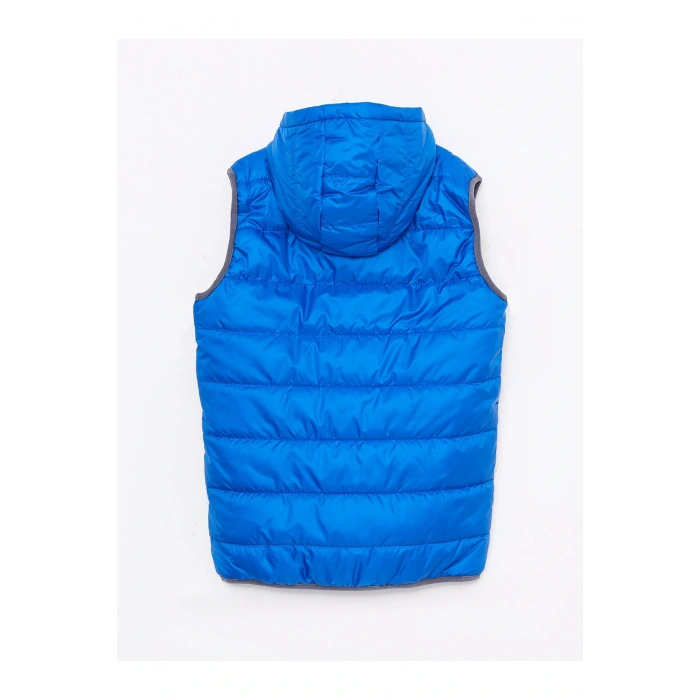 Kapüşonlu Basic Erkek Çocuk Şişme Yelek