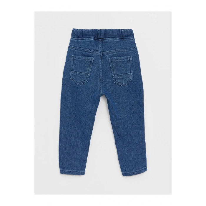 Beli Lastikli Basic Erkek Bebek Jean Pantolon