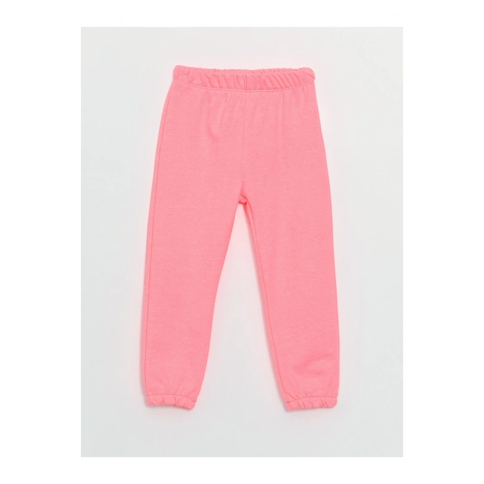 Beli Lastikli Basic Kız Bebek Eşofman Alt