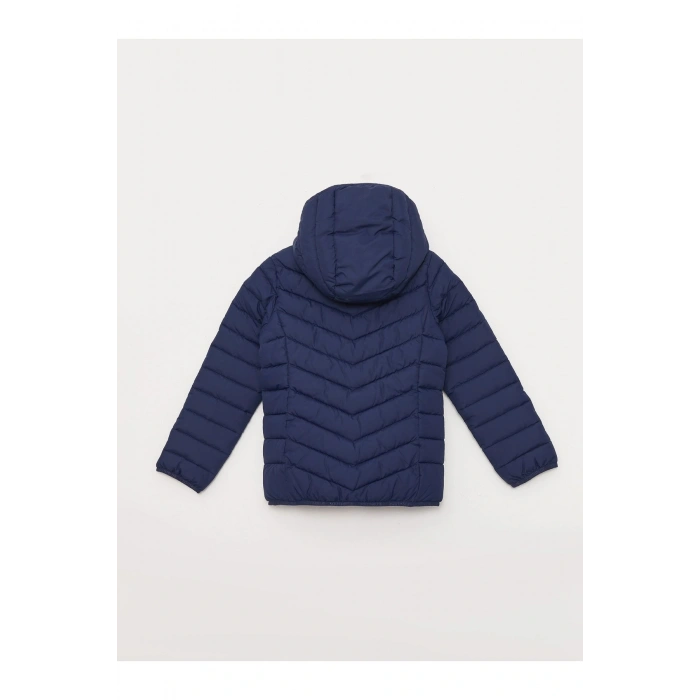 Kapüşonlu Basic Kız Çocuk Şişme Mont