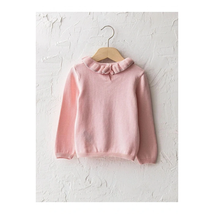 Kız Bebek Açık Pembe Rhm Kazak