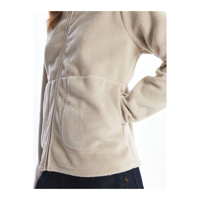 Bisiklet Yaka Kadın Hırka