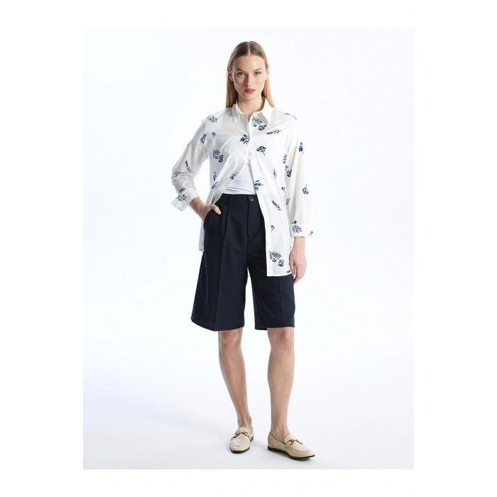 LCWAIKIKI Classic Desenli Kadın Gömlek Tunik