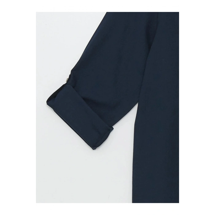 LCW Grace Kaçık Yaka Nakışlı Uzun Kollu Kadın Bluz