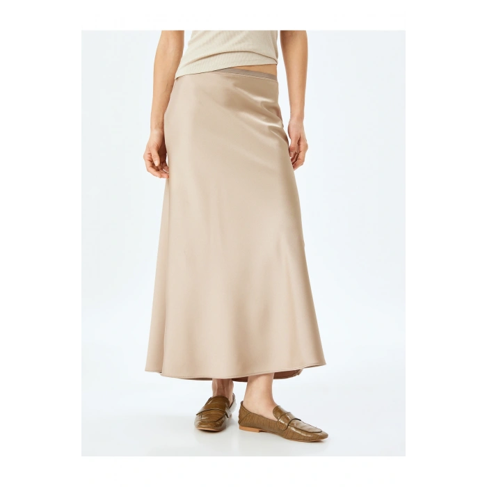 A Kesim Uzun Saten Etek