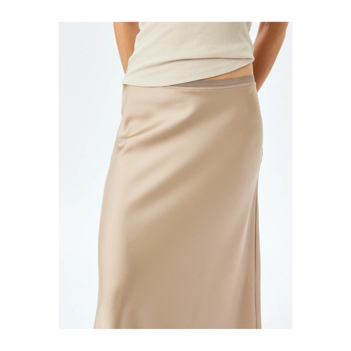 A Kesim Uzun Saten Etek