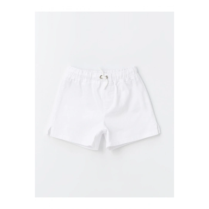 Basic Beli Lastikli Kız Çocuk Şort