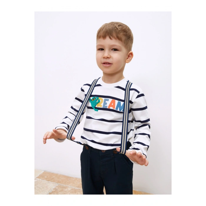 Basic Erkek Bebek Pantolon Ve Pantolon Askısı 2li