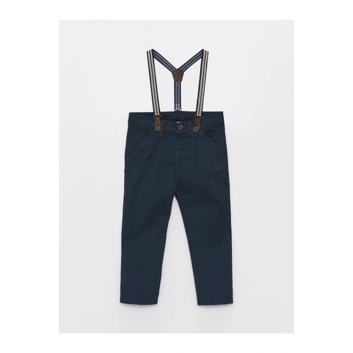 Basic Erkek Bebek Pantolon Ve Pantolon Askısı 2li
