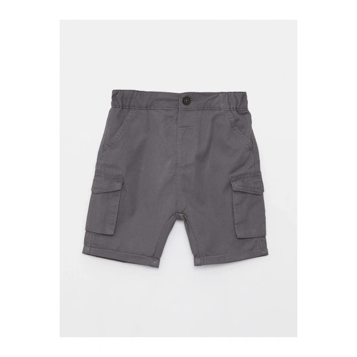 Basic Gabardin Erkek Bebek Şort