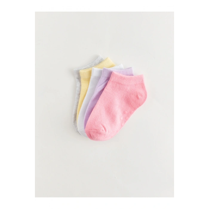 Basic Kız Bebek Patik Çorap 5li