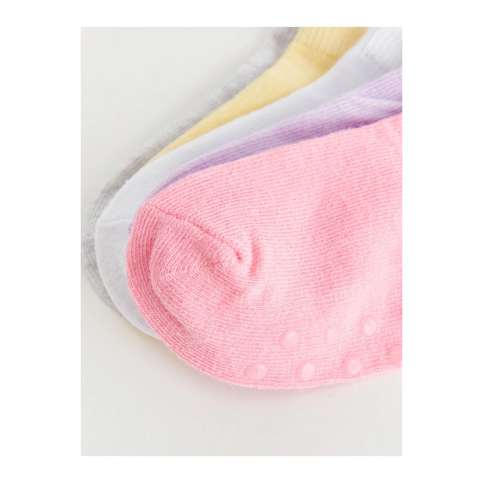 Basic Kız Bebek Patik Çorap 5li