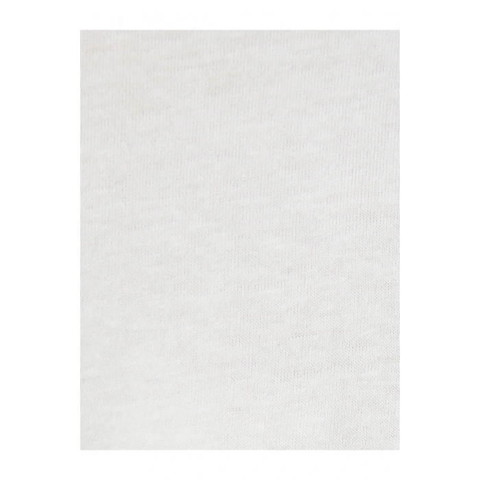 Basic Tişört Hafif Dik Yaka Tek Cep Detaylı Bisiklet Yaka Kısa Kollu