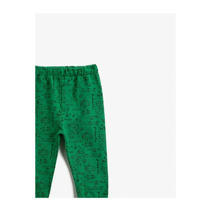 Baskılı Eşofman Altı Pamuklu