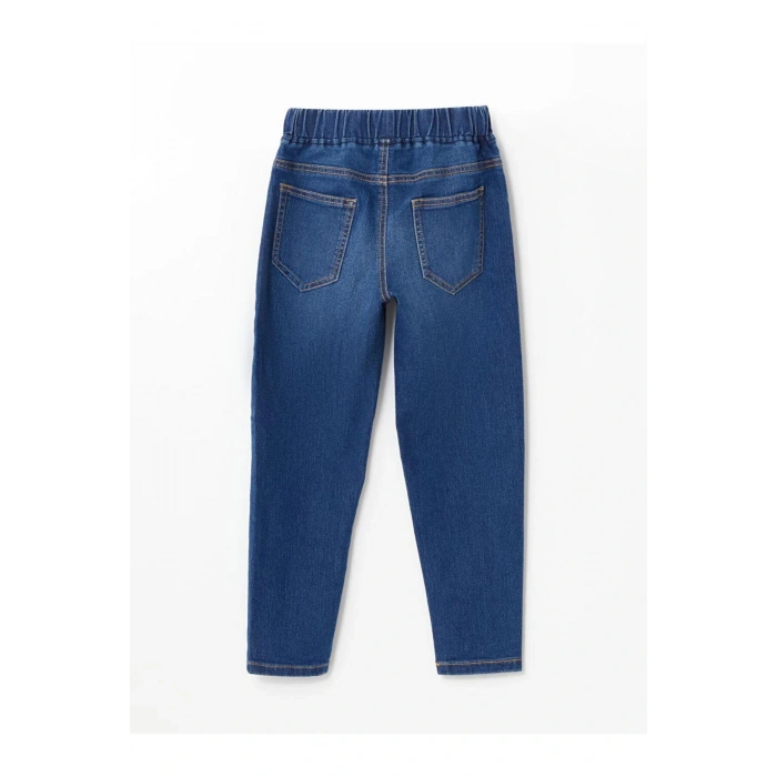 Beli Ayarlanabilir Lastikli Erkek Çocuk Jean Pantolon