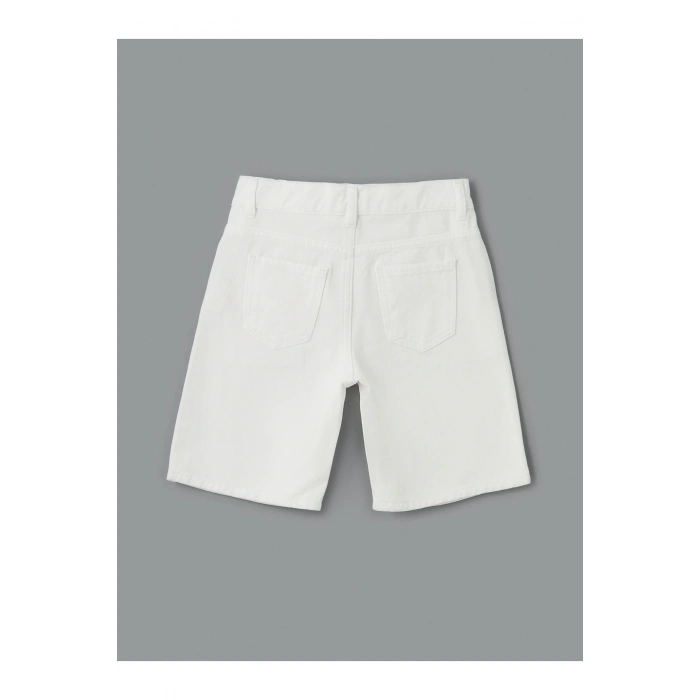 Beli Ayarlanabilir Lastikli Erkek Çocuk Jean Şort