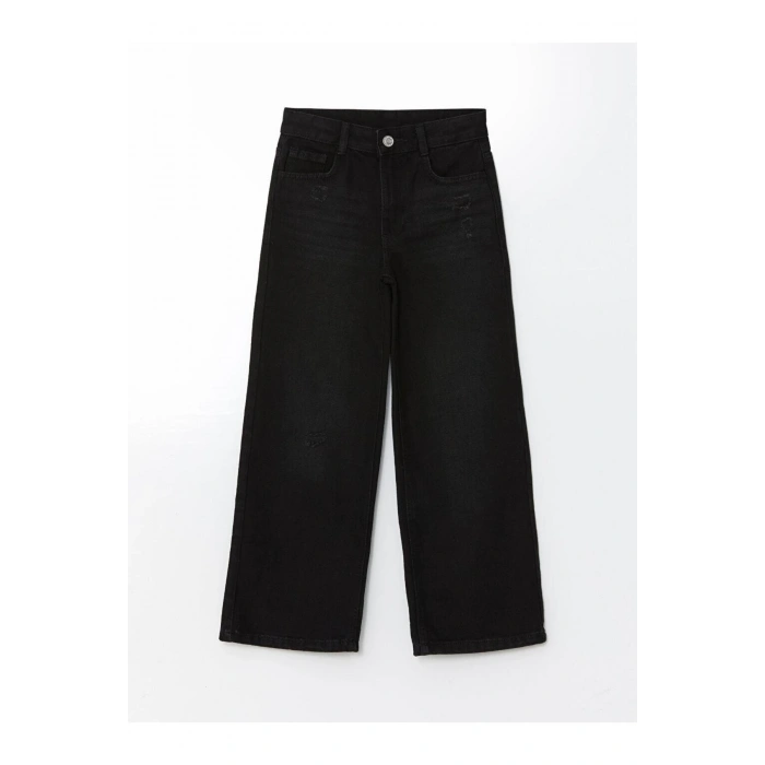 Beli Ayarlanabilir Lastikli Kız Çocuk Jean Pantolon