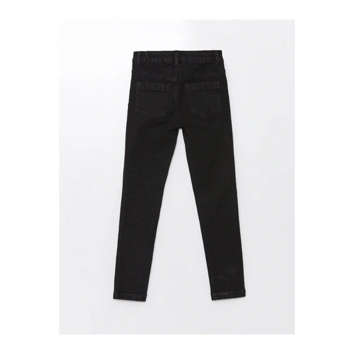 Beli Ayarlanabilir Lastikli Kız Çocuk Jean Pantolon