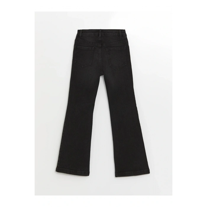 Beli Ayarlanabilir Lastikli Kız Çocuk Jean Pantolon