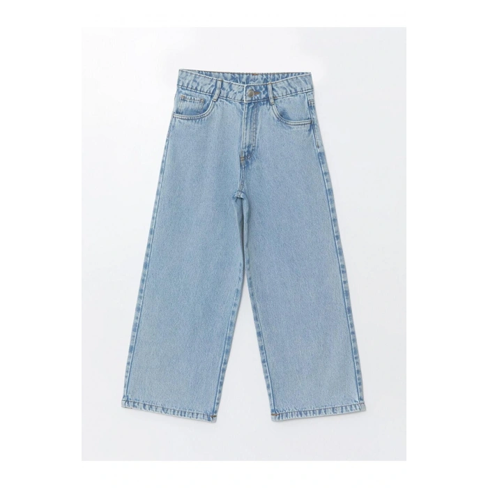 Beli Ayarlanabilir Lastikli Kiz Cocuk Jean Pantolon - S50467Z4