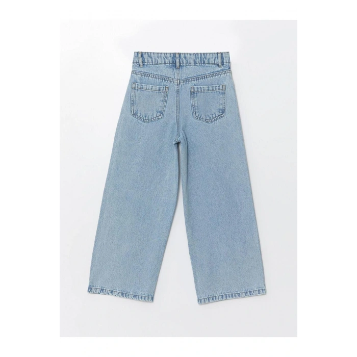 Beli Ayarlanabilir Lastikli Kiz Cocuk Jean Pantolon - S50467Z4