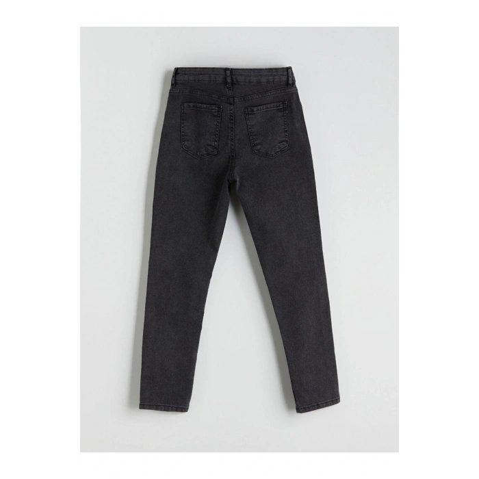 Beli Ayarlanabilir Lastikli Kız Çocuk Jean Pantolon (W5)