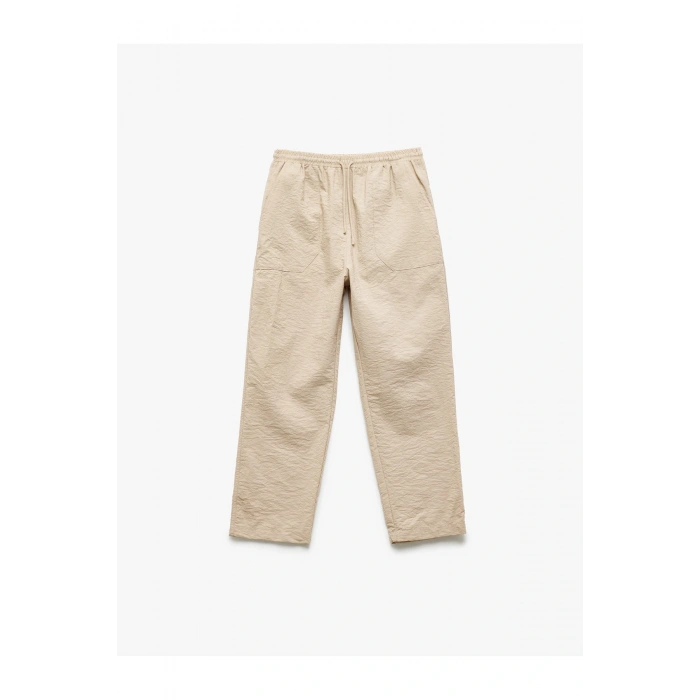 Beli Bağlamalı Cepli Balon Form Pantolon