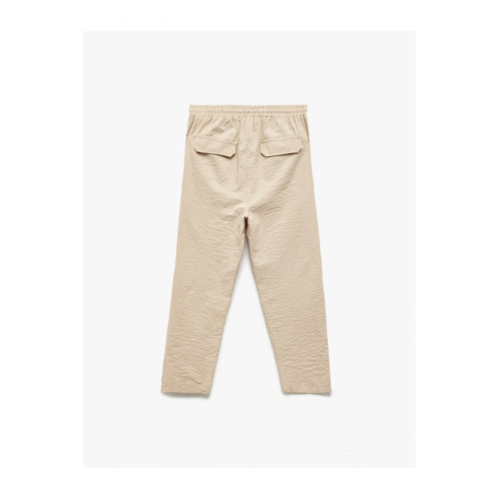 Beli Bağlamalı Cepli Balon Form Pantolon