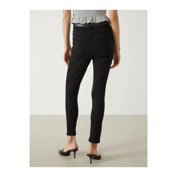 Beli Kemerli Jupiter Super Skinny Fit Kadin Jean Pantolon - S52088Z8
