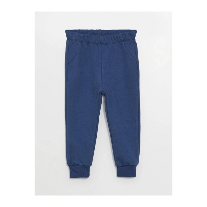 Beli Lastikli Basic Erkek Bebek Jogger Eşofman Alt
