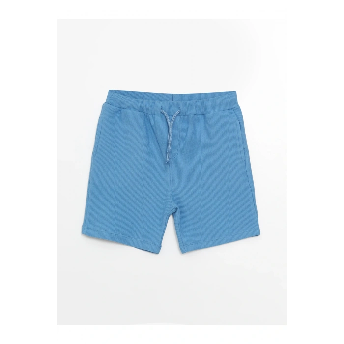 Beli Lastikli Basic Erkek Bebek Şort