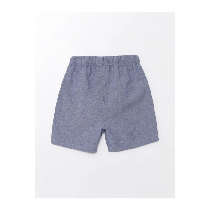 Beli Lastikli Basic Erkek Bebek Şort
