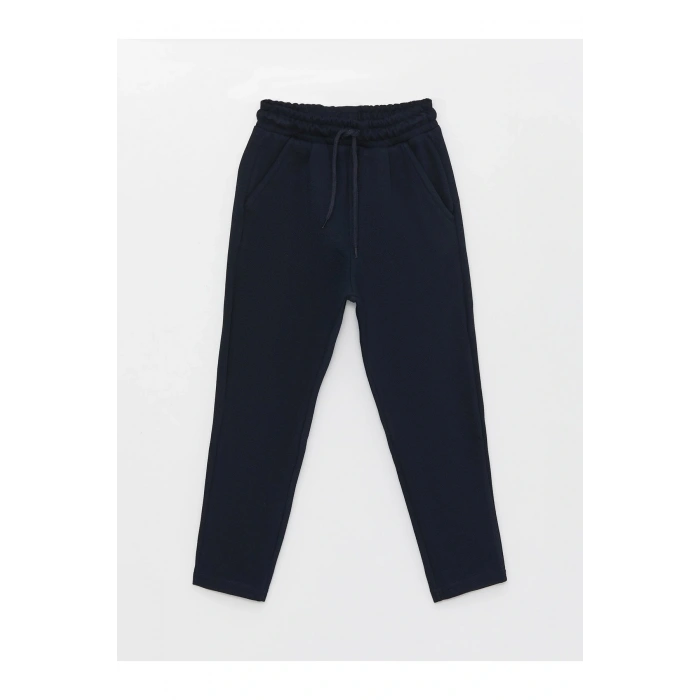 Beli Lastikli Basic Erkek Çocuk Eşofman Altı