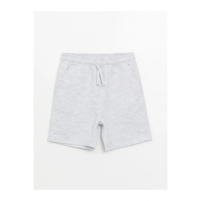 Beli Lastikli Basic Erkek Çocuk Şort