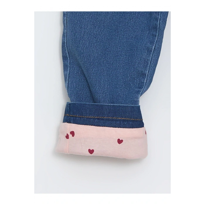 Beli Lastikli Basic Kiz Bebek Jean Pantolon - W4CJ68Z1