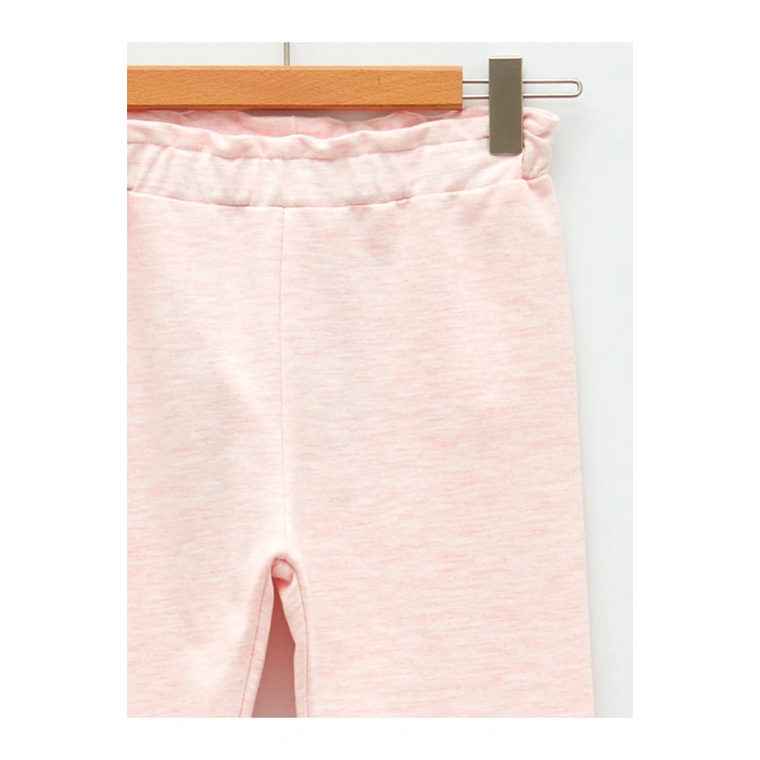 Beli Lastikli Basic Kız Bebek Jogger Eşofman Alt