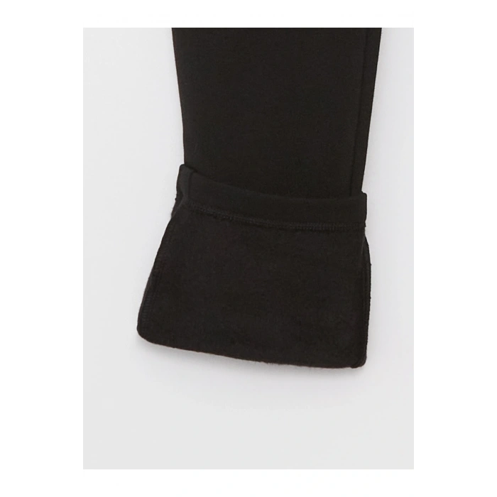 Beli Lastikli Basic Kız Çocuk Eşofman Altı