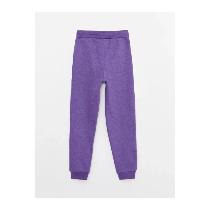 Beli Lastikli Basic Kız Çocuk Jogger Eşofman Altı