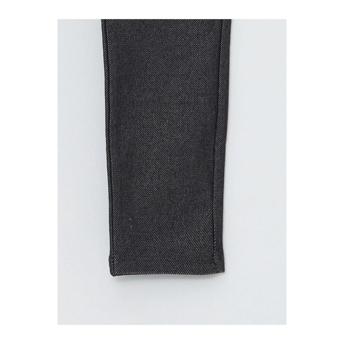 Beli Lastikli Basic Kız Çocuk Tayt