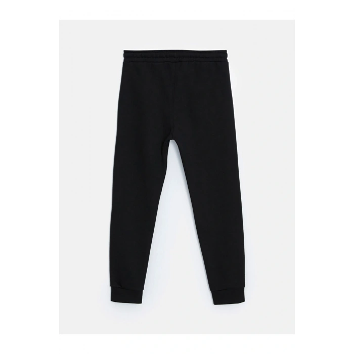 Beli Lastikli Baskılı Erkek Çocuk Jogger Eşofman Altı