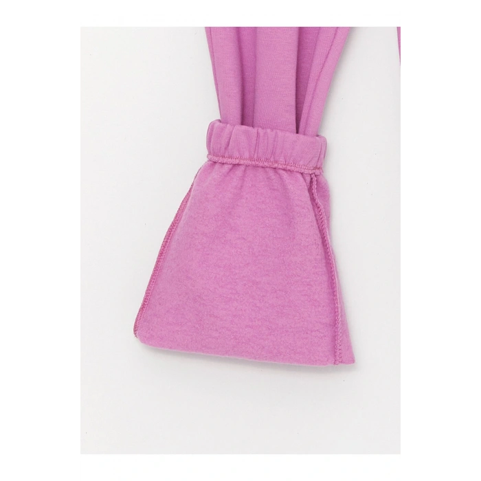 Beli Lastikli Baskılı Kız Çocuk Jogger Eşofman Altı