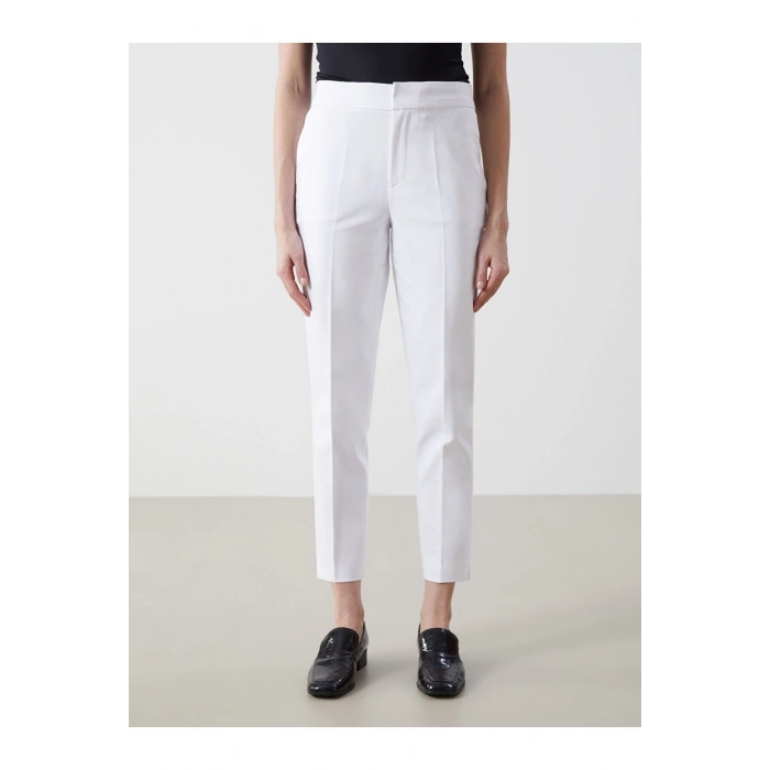 Beli Lastikli Dar Fit Kadın Pantolon