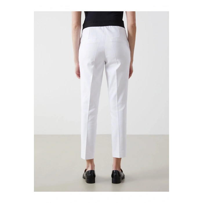 Beli Lastikli Dar Fit Kadın Pantolon