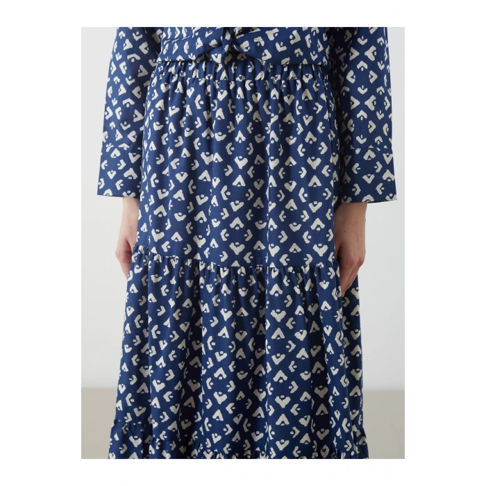 Beli Lastikli Desenli Katkat Etek