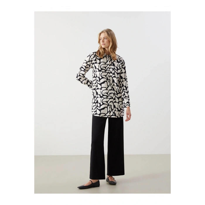 Beli Lastikli Dokulu Kadin Pantolon - S5GN53Z8