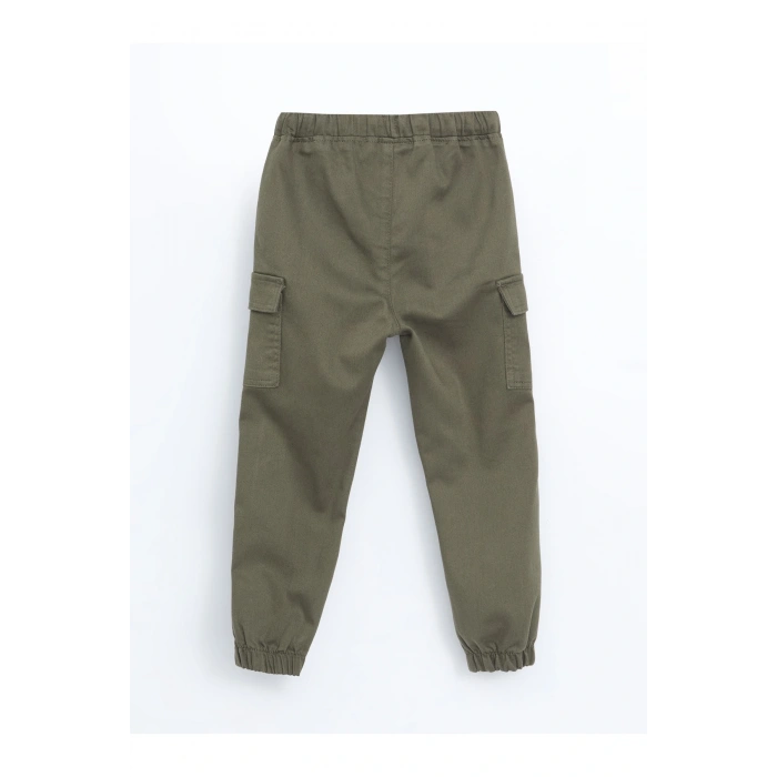 Beli Lastikli Erkek Bebek Kargo Pantolon