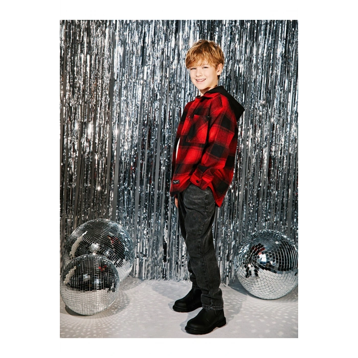 Beli Lastikli Erkek Cocuk Jean Pantolon - W4CR40Z4