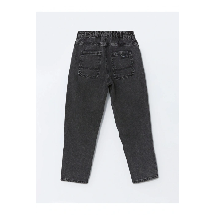 Beli Lastikli Erkek Cocuk Jean Pantolon - W4CR40Z4