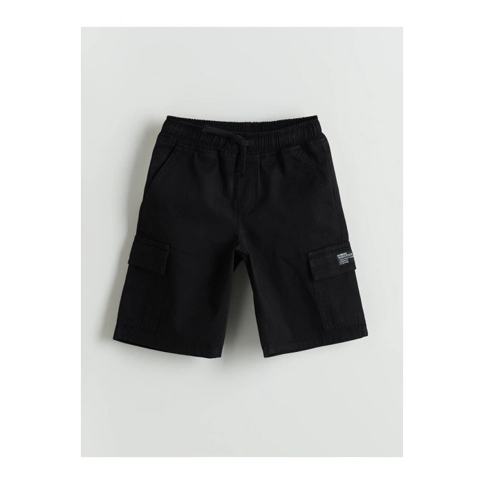 Beli Lastikli Erkek Çocuk Kargo Şort