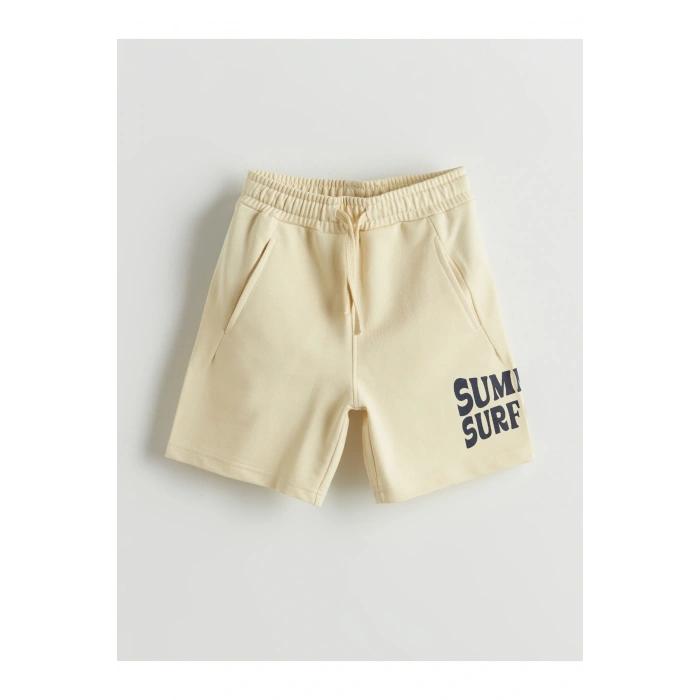 Beli Lastikli Erkek Çocuk Şort